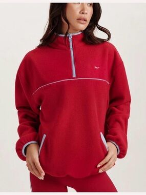 NWOT Set Active City of Valentine Fleece Half Zip - Size Small